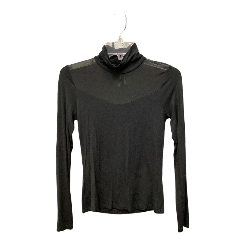 Top Long Sleeve By Anthropologie In Black, Size: Xs