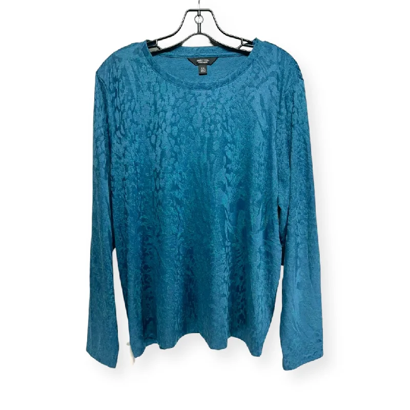 Top Long Sleeve By Simply Vera  Size: Xxl