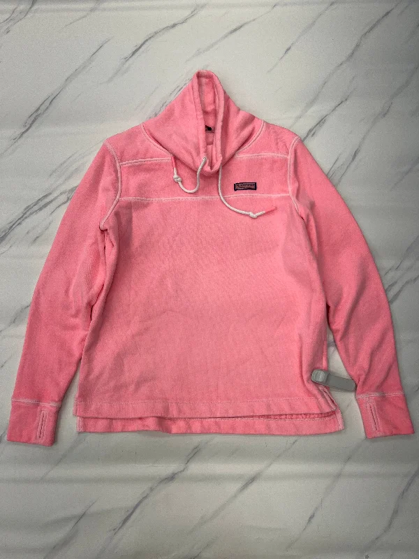 Top Long Sleeve By Vineyard Vines In Pink, Size: S