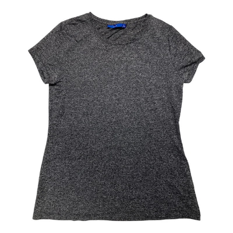 Top Short Sleeve Basic By Apt 9 In Black, Size: S