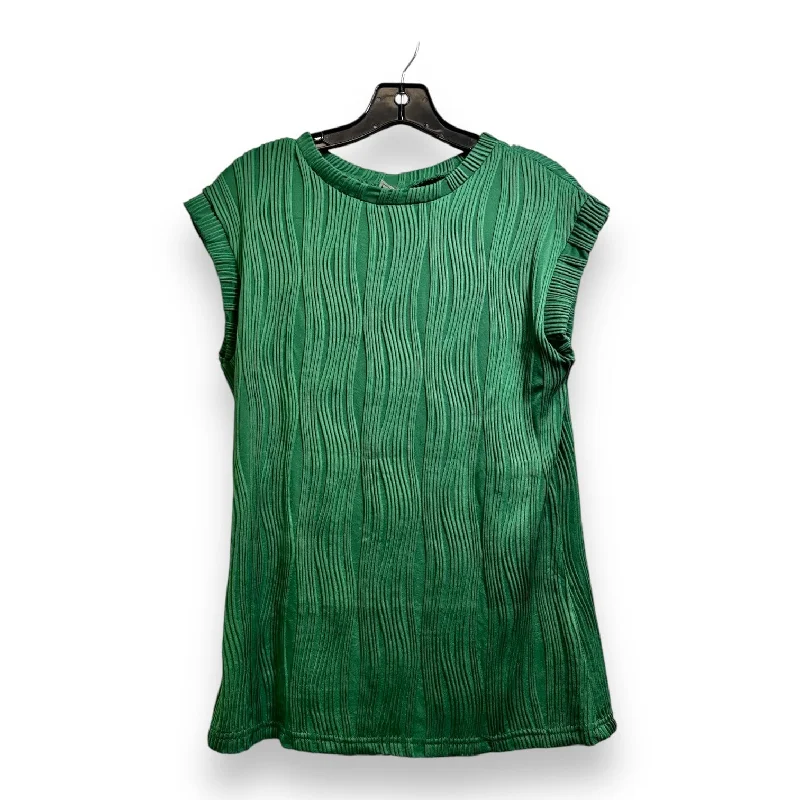 Top Short Sleeve Basic By Clothes Mentor In Green, Size: S