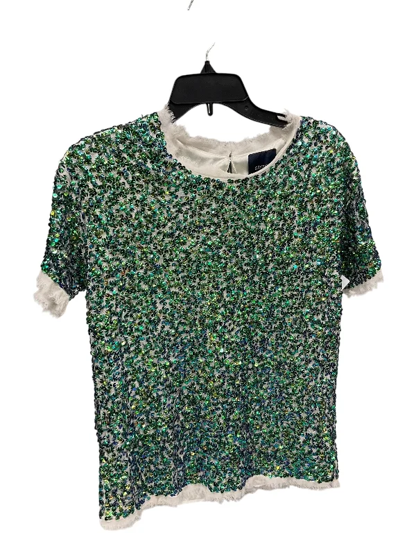 Top Short Sleeve By Cma In Green, Size: S