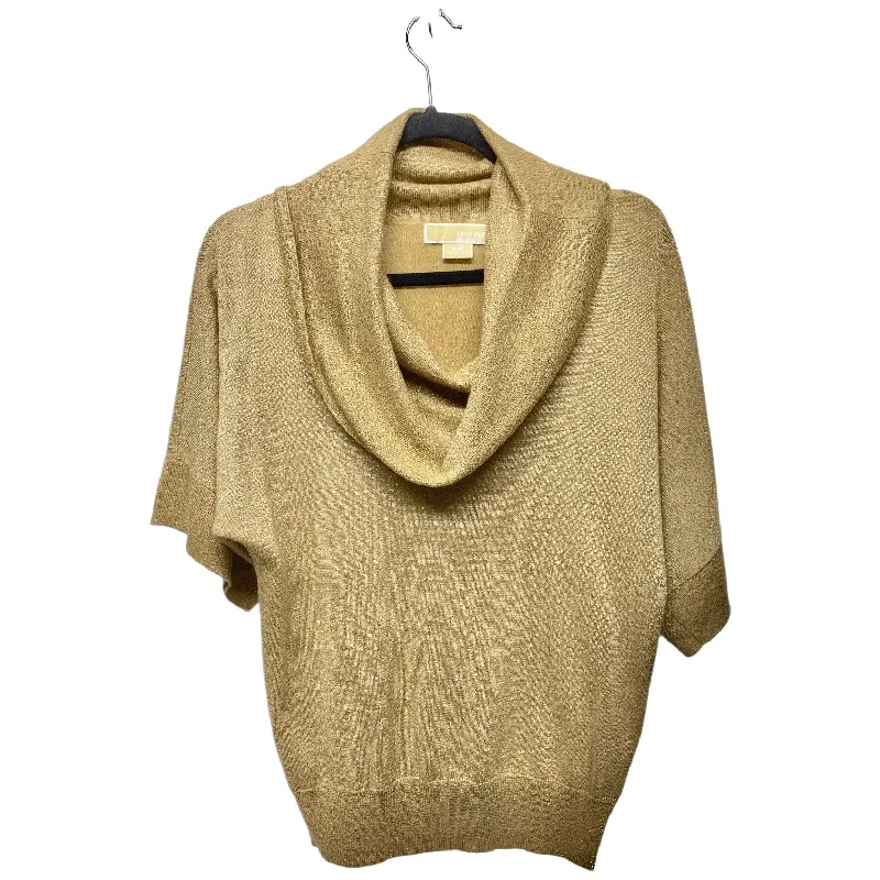 Top Short Sleeve By Michael By Michael Kors In Gold, Size: S