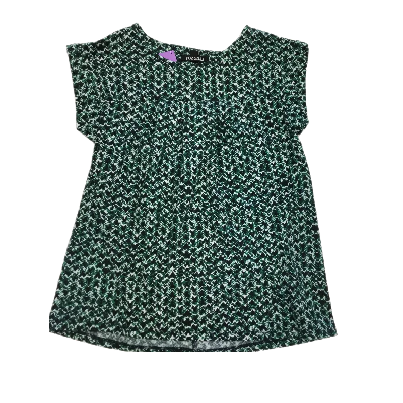 Top Short Sleeve By Roz And Ali In Green, Size: Xs