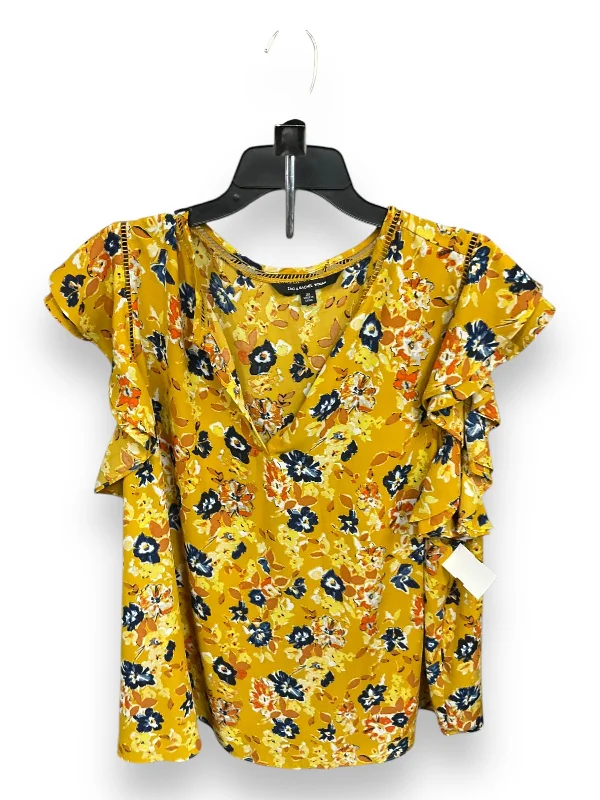 Top Short Sleeve By Zac And Rachel In Animal Print, Size: 2x