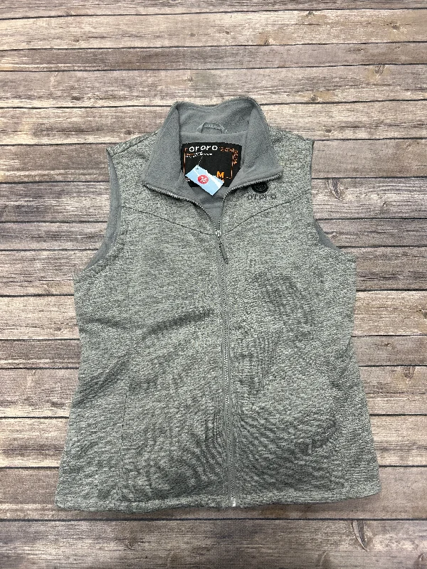 Vest Fleece By Cme In Grey, Size: M