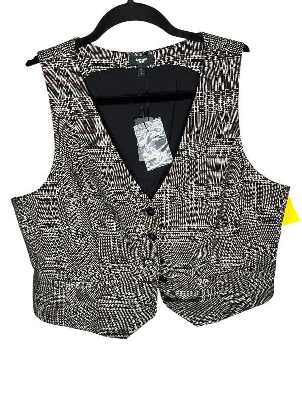 Vest Other By Express In Multi-colored, Size: Xl