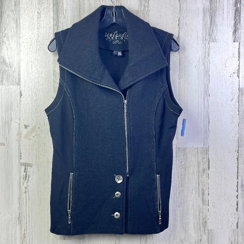 Vest Other By Icelandic Design In Black, Size: L