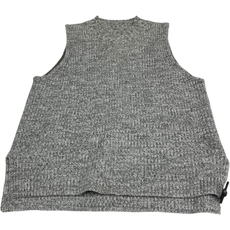 Vest Sweater By J. Crew In Grey, Size: L