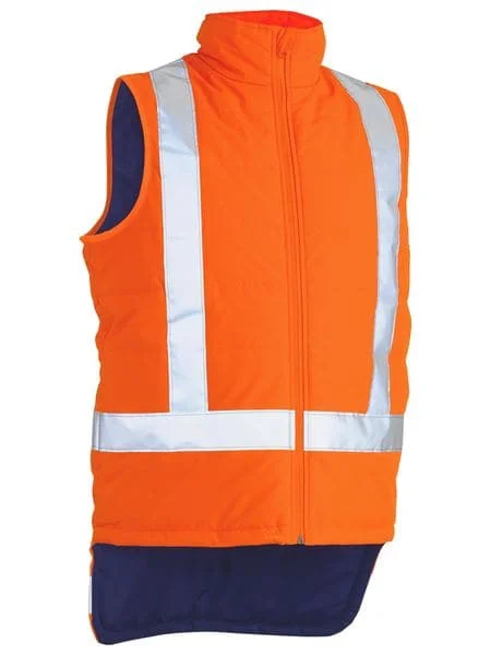 Bisley TTMC-W X Taped Hi Vis Puffer Vest (BV0379XT)