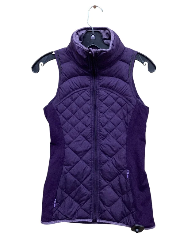 Vest Other By Lululemon In Purple, Size: 4