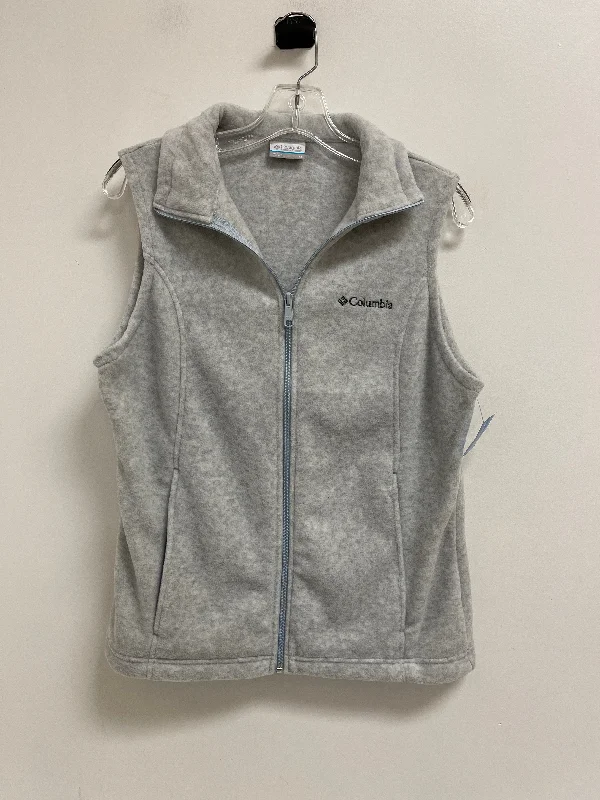 Vest Fleece By Columbia In Grey, Size: M