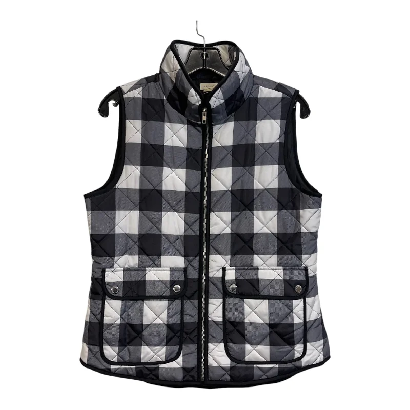 Vest Other By Clothes Mentor In Checkered Pattern, Size: M