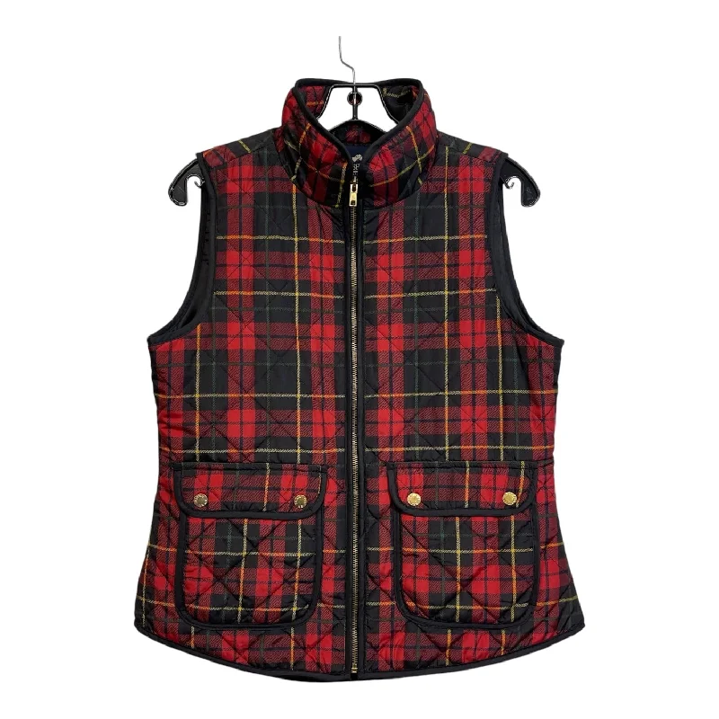 Vest Other By Clothes Mentor In Plaid Pattern, Size: M