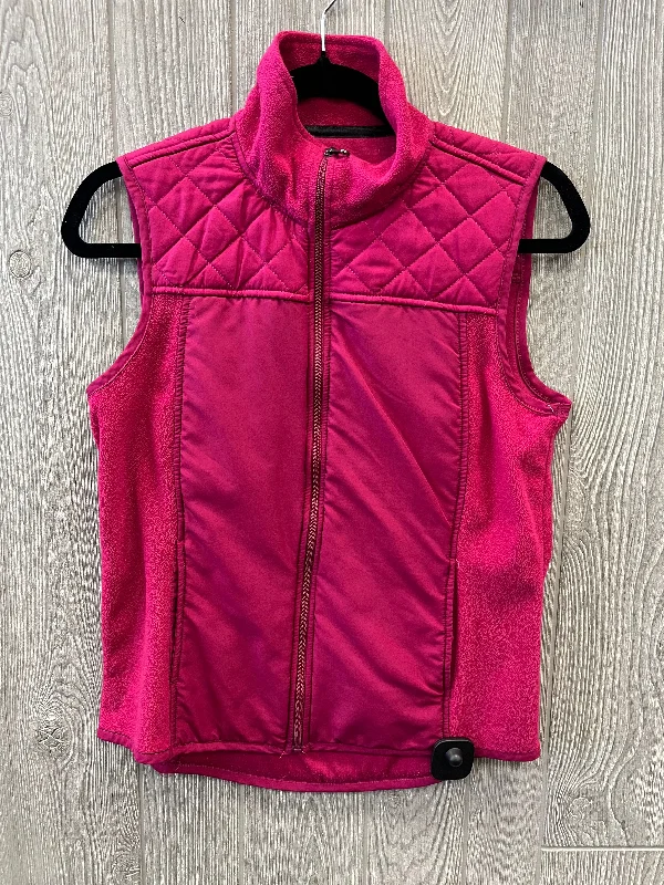 Vest Other By Tek Gear In Pink, Size: S