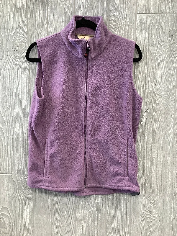 Vest Other By Woolrich In Purple, Size: M