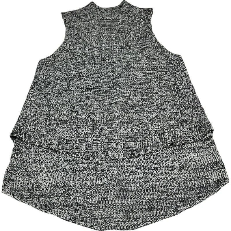 Vest Sweater By Cotton On In Grey, Size: L