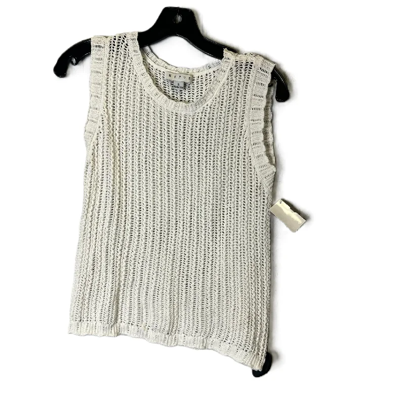 Vest Sweater By Hyfve In White, Size: S