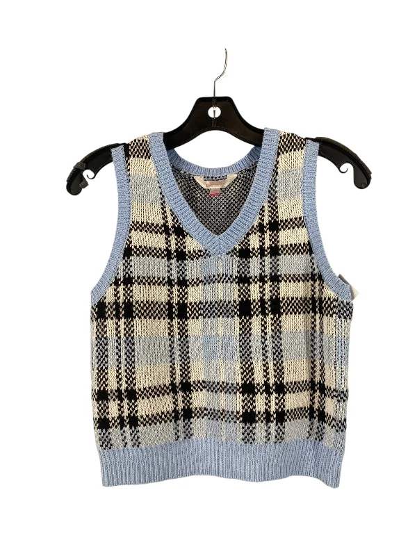 Vest Sweater By No Boundaries In Blue, Size: Xs