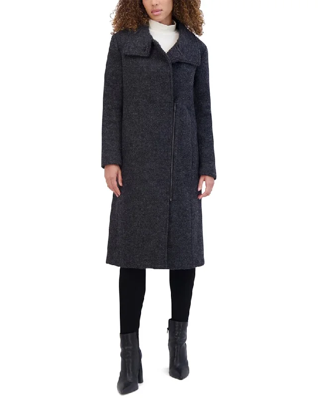 Andrew Marc Geller Wool-Blend Coat