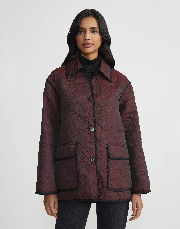 Bohemia Bloom Quilted Jacquard Jacket