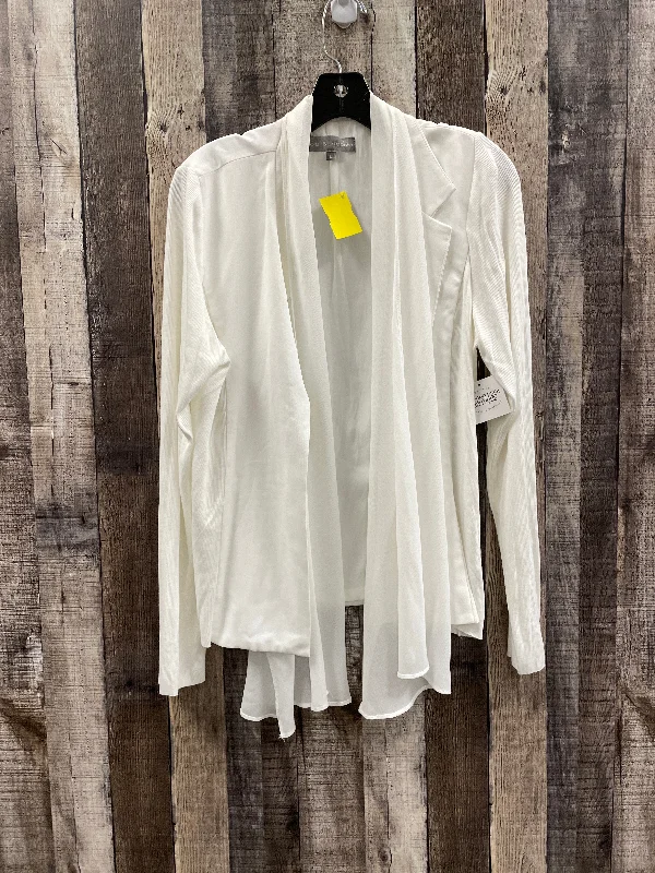 Cardigan By Cme In White, Size: L