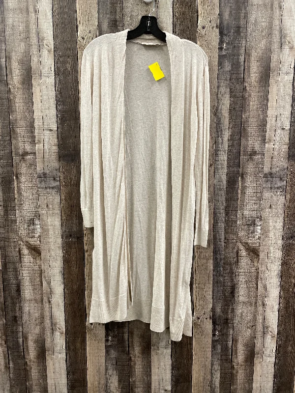 Cardigan By Loft In Beige, Size: L