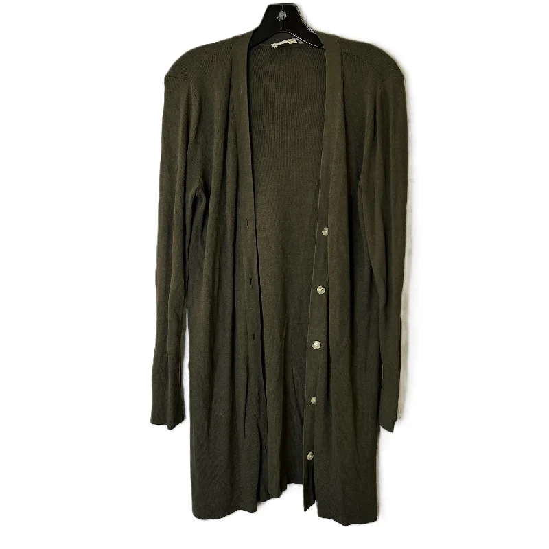 Cardigan By Loft In Green, Size: M