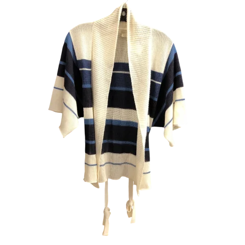 Cardigan By Lucky Brand In Striped Pattern, Size: Xs