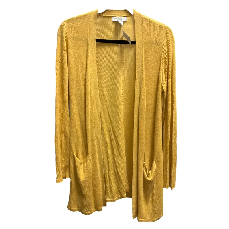 CARDIGAN by RACHEL ZOE In GOLD, Size: L