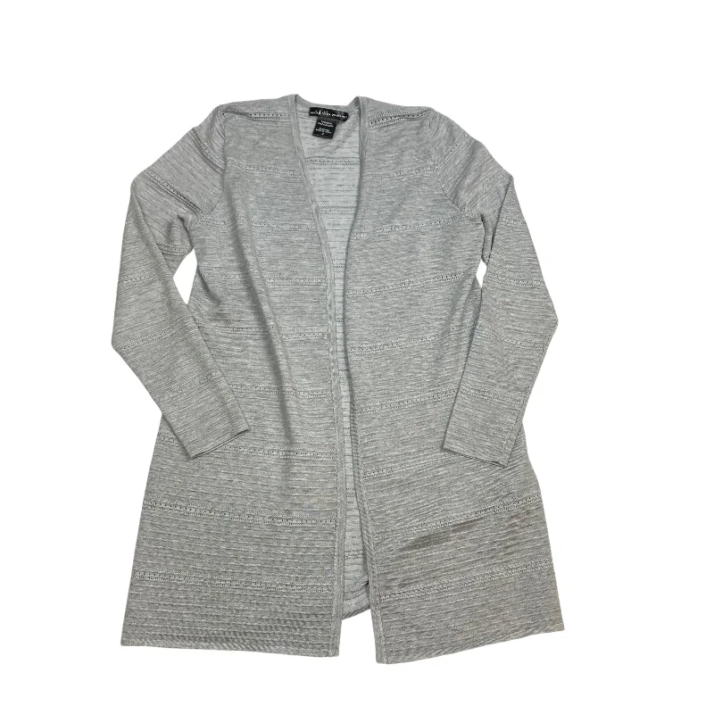 Cardigan By United States Sweaters In Grey, Size: S