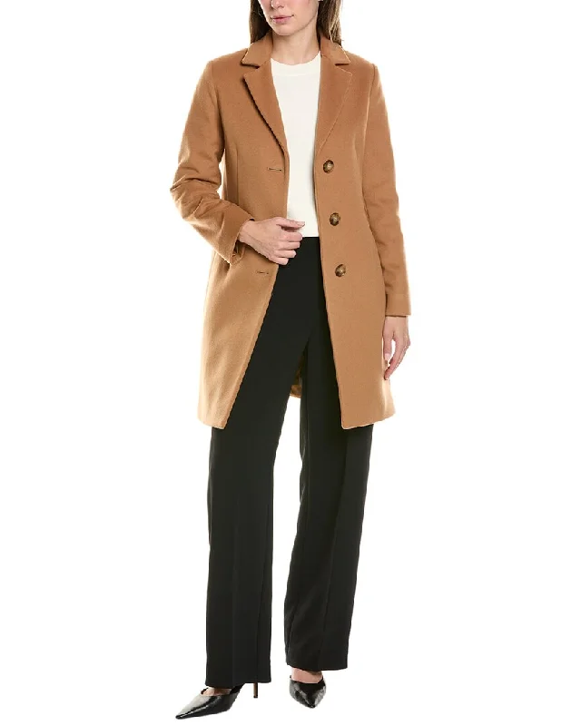 Cinzia Rocca Wool & Cashmere-Blend Coat