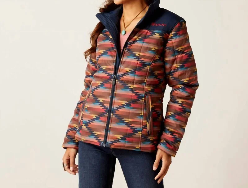 Crius Insulated Jacket In Mirage Print