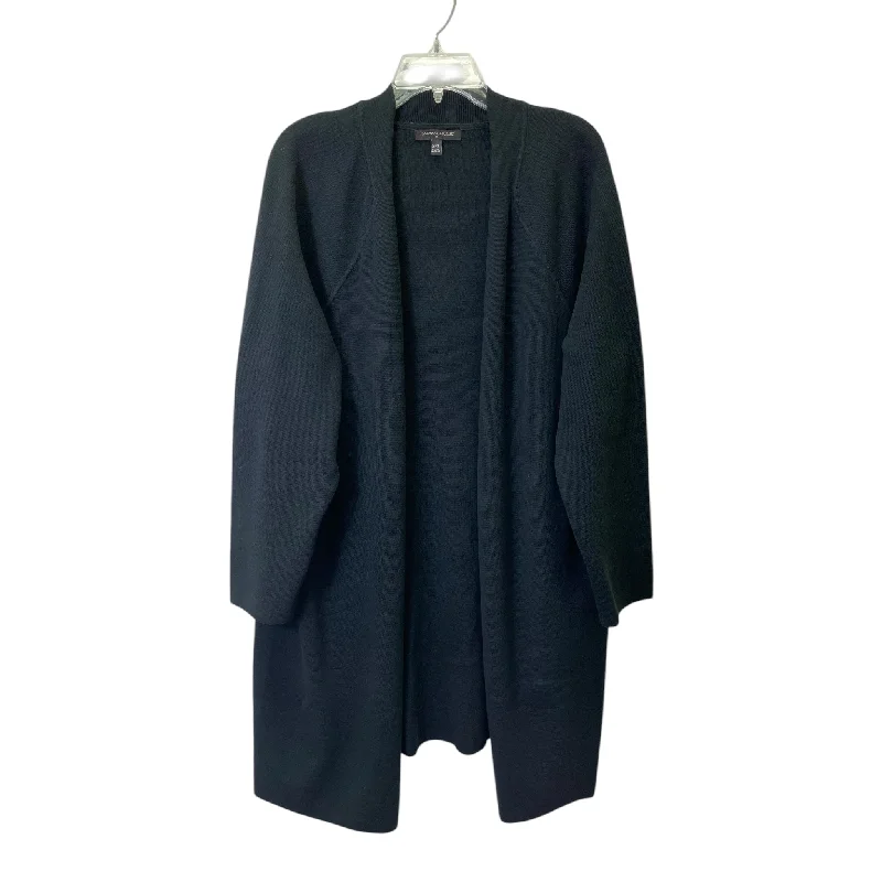 Sweater Cardigan By Banana Republic In Black, Size:1X