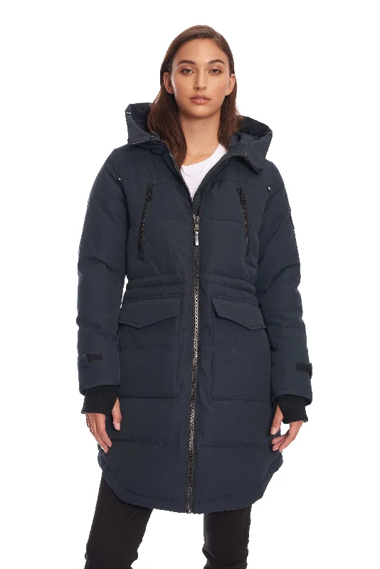 UKON | WOMEN'S VEGAN DOWN (RECYCLED) DRAWSTRING PARKA