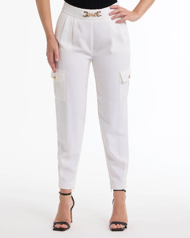 BEBE Women's High Waisted Jogger Pants