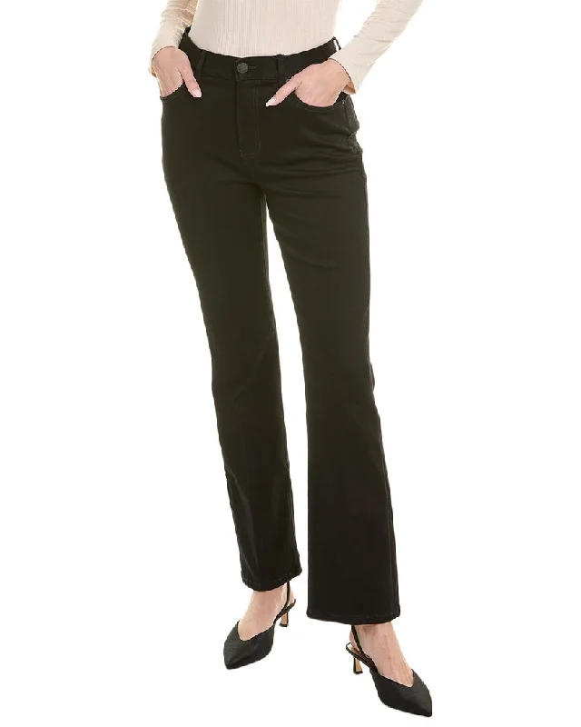 cabi Avenue Black Straight Leg Jean