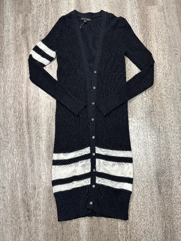 Cardigan By Banana Republic In Black & White, Size: S