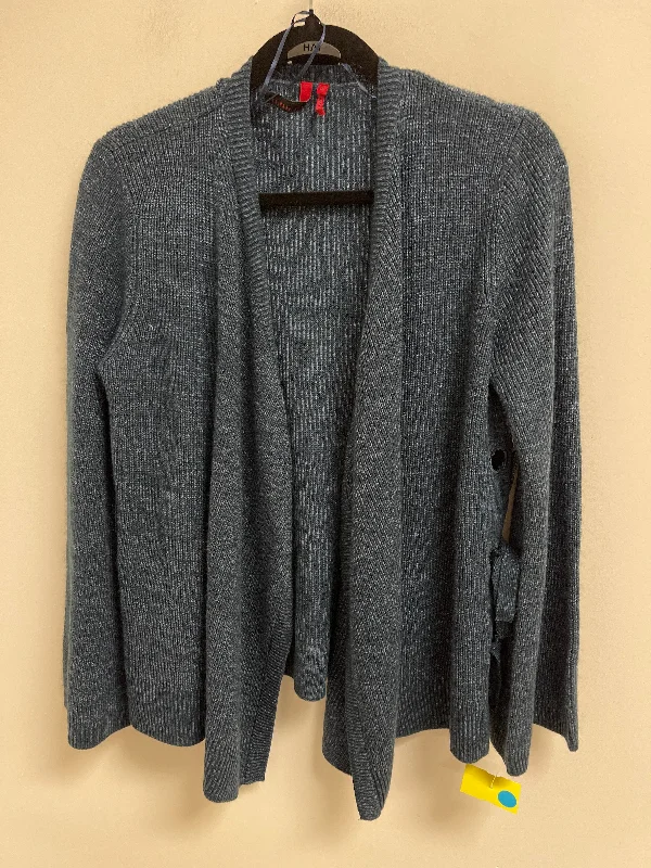 Cardigan By Clothes Mentor In Blue, Size: M