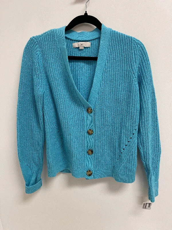 Cardigan By Loft In Blue, Size: M