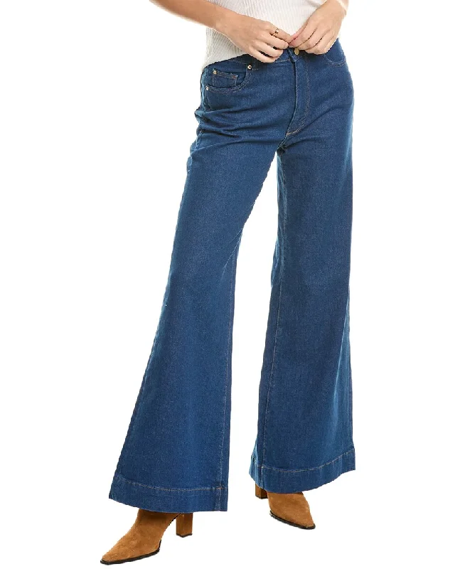 DL1961 Hepburn Vibrant Rinse Wide Leg Jean