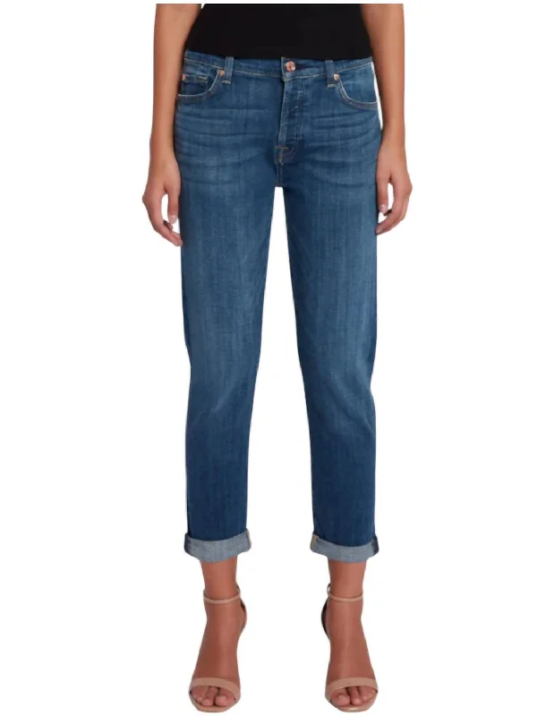 Josefina Boyfriend Jeans In Blue