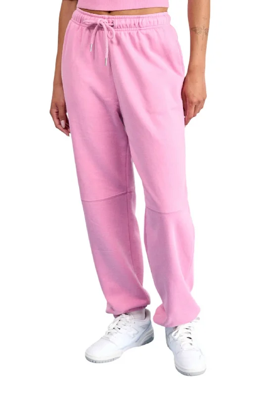 On The Fly Sweatpant In Pink