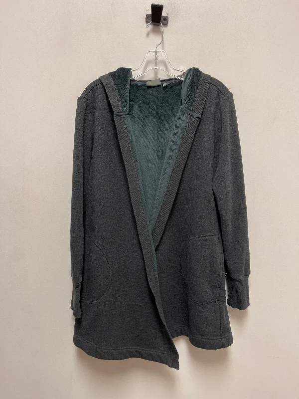 Sweater Cardigan By Athleta In Grey, Size: S