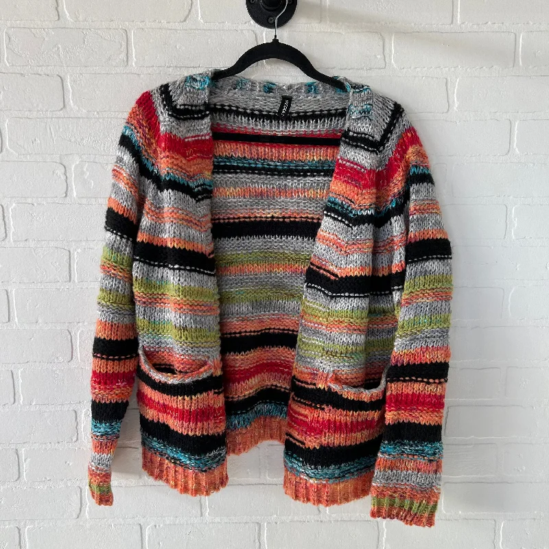 Sweater Cardigan By  NORACORA  In Orange, Size: S