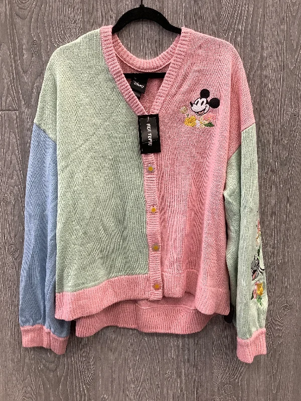 Sweater Cardigan By Disney Store In Multi-colored, Size: 2x