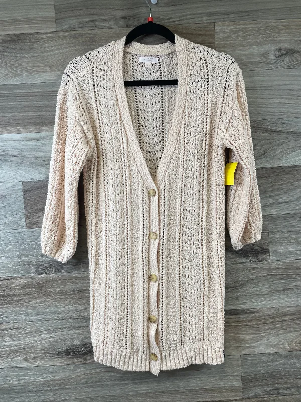 Sweater Cardigan By Lc Lauren Conrad In Ivory, Size: Xs