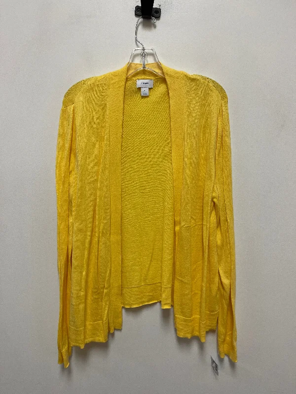 Sweater Cardigan By Old Navy In Yellow, Size: Xl