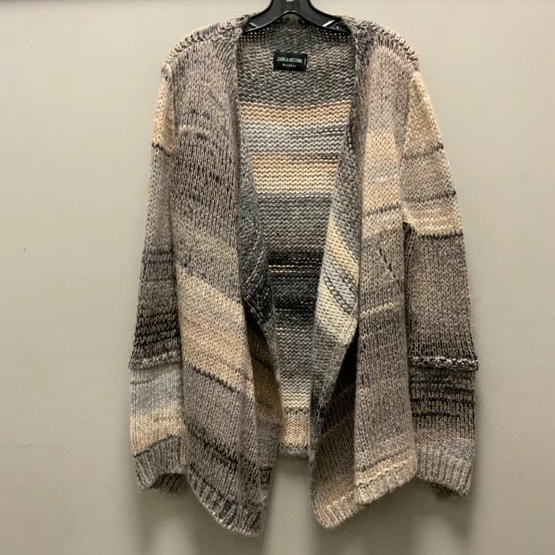 Sweater Cardigan By Zadig And Voltaire In Tan, Size: M