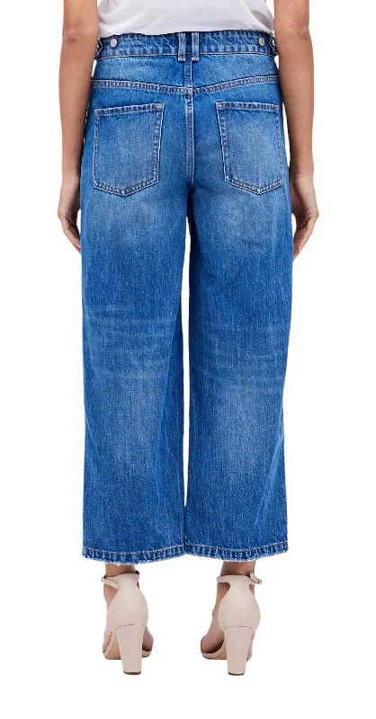 Women's Caro Utility Jeans In Blue